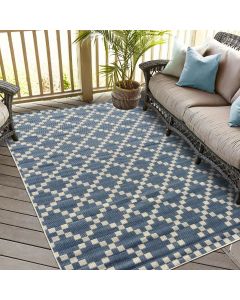 Tapis BC GEA REVERSIBLE bleu clair