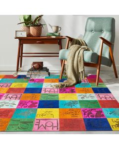 Tapis POP ROCK AND ROLL multicolore