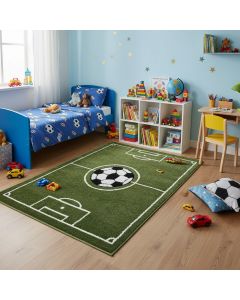 Tapis SCORE vert, blanc