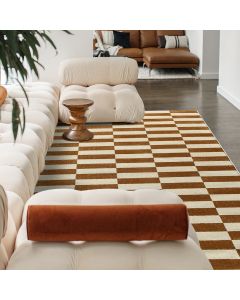Tapis DANYO crème, camel