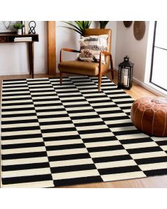Tapis DANYO crème, noir