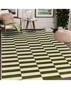 Tapis DANYO crème, vert