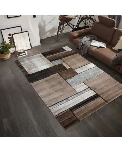 Tapis BRILLANCE GEOMETRIQUE beige