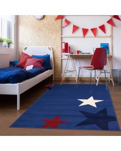 Tapis AF ENFANT STAR bleu