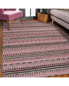 Tapis VORELA rose