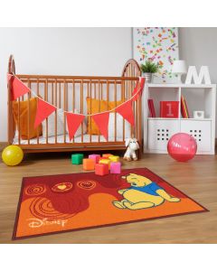 Tapis WINNIE ASSIS rouge