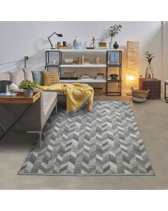 Tapis GEOGREY gris