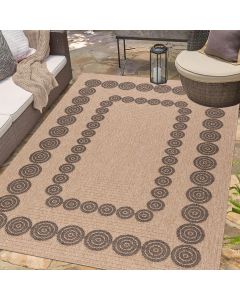 Tapis JUTE ART 8 beige, noir 