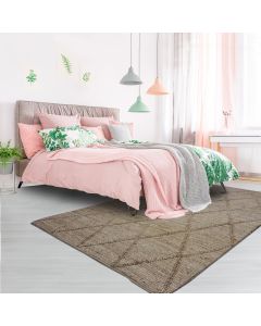 Tapis KL JUTE LOSANGE beige