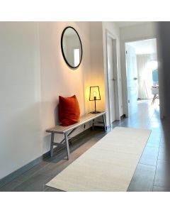 Tapis de couloir PALMO crème