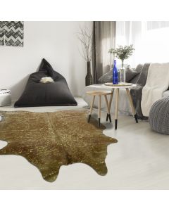 Tapis PEAU H beige, or