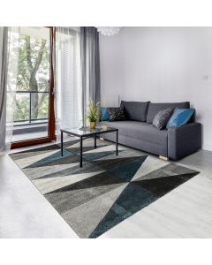 Tapis VALAG bleu