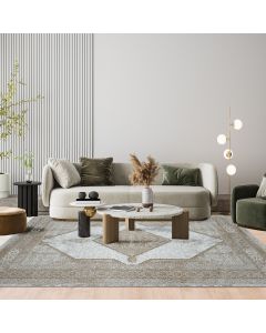 Tapis AZURIA beige, gris