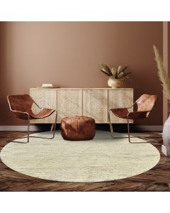Tapis rond ZERDAL ROND beige