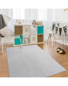 Tapis CONTON RONDA blanc