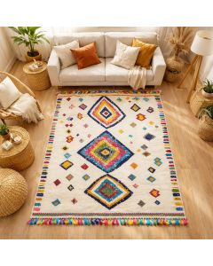 Tapis OURIKA MK 04 ivoire