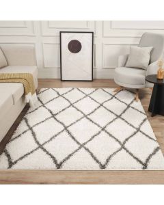 Tapis SG EXTRA EXTRA DOUX crème, gris foncé