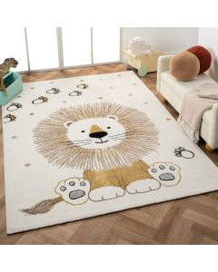Tapis enfant SWEETLION écru