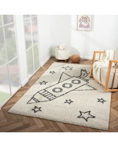 Tapis enfant TOTHEMOON écru