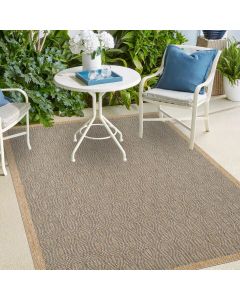 Tapis JUTE ART O beige, bleu