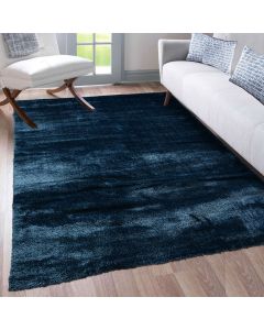 Tapis LULEA bleu