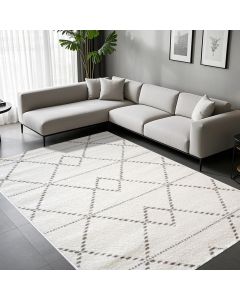 Tapis TRIBE crème, taupe