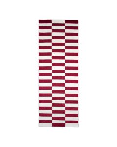 Tapis de couloir DANYO crème, bordeaux