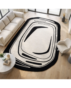 Tapis moderne KAEL écru