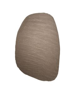 Tapis forme originale MENHIR + taupe