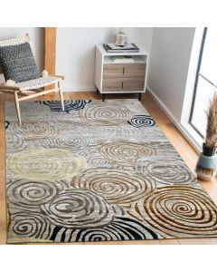 Tapis ZILAR beige, gris, marron