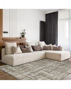 Tapis ALTARA taupe, crème, beige