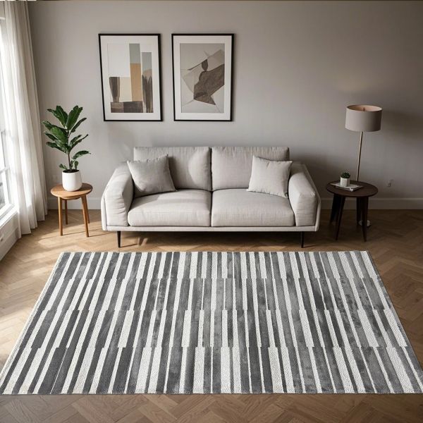 Tapis RYTHMO gris