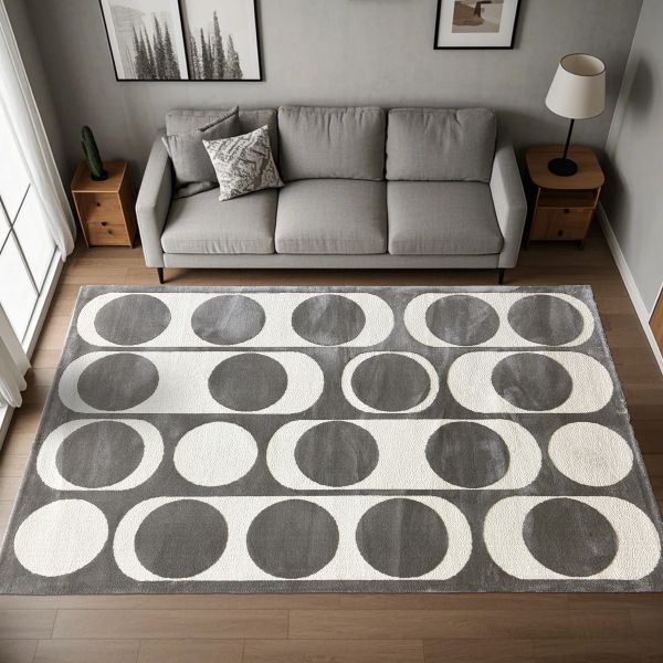 Tapis LUNEO gris
