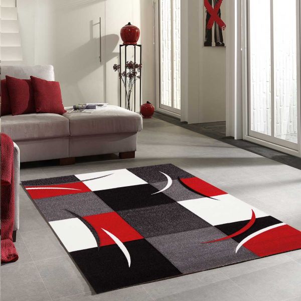 Tapis DIAMOND COMMA rouge