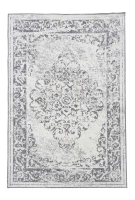 Tapis BC MEDAILLON REVERSIBLE argent