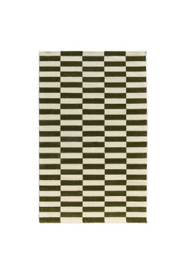 Tapis DANYO crème, vert