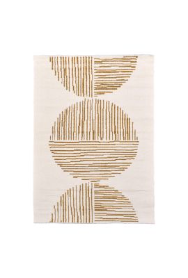 Tapis COSMY camel, crème