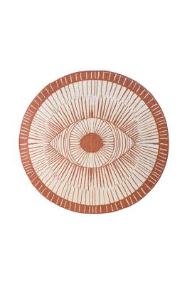 Tapis EXT COSMIC REVERSIBLE ocre, crème