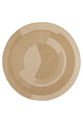 Tapis rond JUTE ART 7 beige, blanc 
