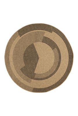 Tapis rond JUTE ART 7 beige, noir 