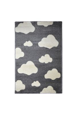 Tapis TUMAN gris, crème