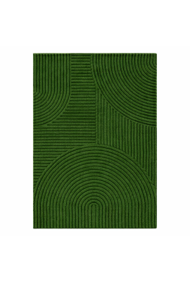 Tapis moderne YUKA vert