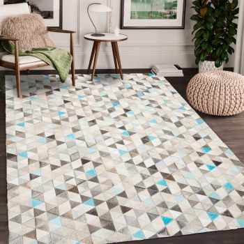 Tapis MULTICA turquoise