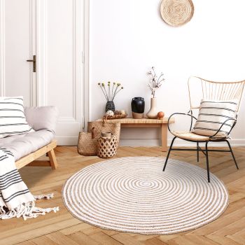 Tapis SPIRALTRY blanc