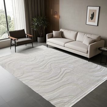 Tapis MODULO crème