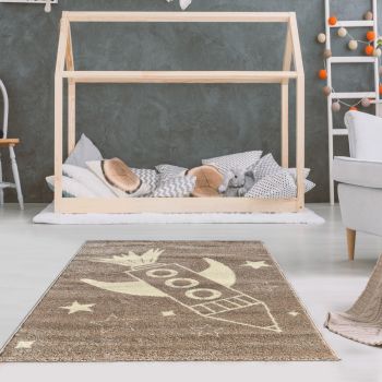Tapis FUSEE taupe