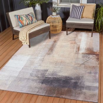 Tapis HOMA NATURAL beige, marron, gris