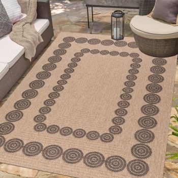 Tapis JUTE ART 8 beige, noir