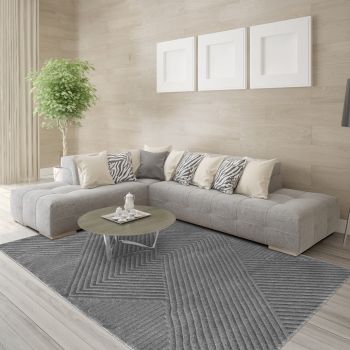 Tapis KAORI gris