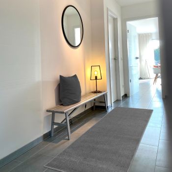 Tapis de couloir PALMO gris
